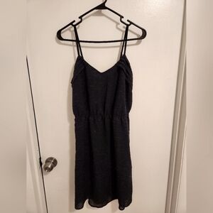 A.N.A Midi Dress in Navy Size Medium